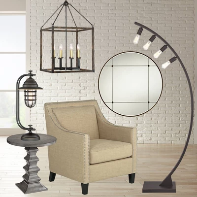 Franklin Iron Works Knox Industrial Desk Lamp 24" High Oil Rubbed Bronze LED Cage Glass Shade For Bedroom Living Room Bedside Nightstand Office House 7 Franklin Iron Works Knox Industrial Desk Lamp 24" High Oil Rubbed Bronze LED Cage Glass Shade For Bedroom Living Room Bedside Nightstand Office House - Image 7