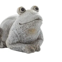 10" X 14" Magnesium Oxide Country Polystone Frog Garden Sculpture Gray - Olivia & May -Home Decor Shop GUEST 334b7ce0 c875 42a6 b05e 5420889f8daa