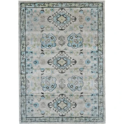 Katari Transitional Geometric Area Rug 2 Katari Transitional Geometric Area Rug - Image 2