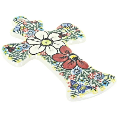 Blue Rose Polish Pottery 47 Vena Cross 14 Blue Rose Polish Pottery 47 Vena Cross - Image 14