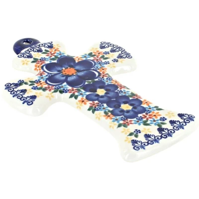 Blue Rose Polish Pottery 47 Vena Cross 16 Blue Rose Polish Pottery 47 Vena Cross - Image 16