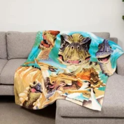 Dawhud Direct 50" X 60" Jurassic Dinosaur Fleece Throw Blanket For Boys, Men, Unisex 7 Dawhud Direct 50" X 60" Jurassic Dinosaur Fleece Throw Blanket For Boys, Men, Unisex -Home Decor Shop GUEST 35e64df3 6140 4086 9d4d 5d41957d6f41