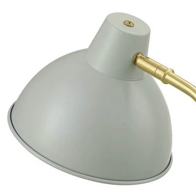 15" Willow Desk Lamp With Pivoting Shade Matte Green - Globe Electric 2 15" Willow Desk Lamp With Pivoting Shade Matte Green - Globe Electric - Image 2