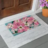Evergreen Dogwood Blossoms Coir Mat
