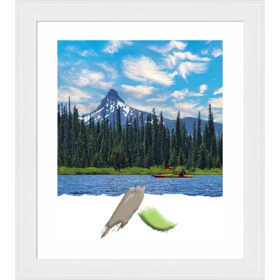 Amanti Art Vanity White Narrow Picture Frame 13 Amanti Art Vanity White Narrow Picture Frame - Image 13