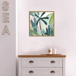 16" X 16" Tropical Rainforest I By Isabelle Z Framed Canvas Wall Art - Amanti Art -Home Decor Shop GUEST 3db56e99 1fbc 4b8b bf79 c3e9dd2de0e3