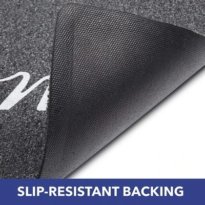 J&V TEXTILES "Our Happy Place" Outdoor Rubber Doormat 18" X 30" 3 J&V TEXTILES "Our Happy Place" Outdoor Rubber Doormat 18" X 30" - Image 3