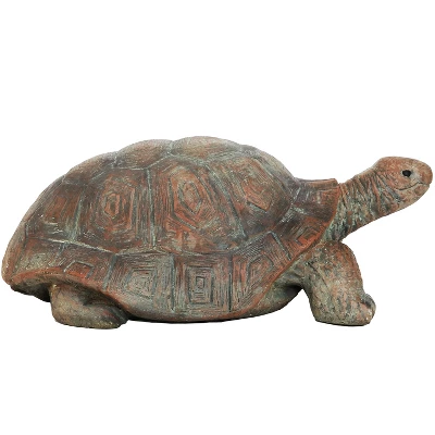 Sunnydaze Decor Sunnydaze Indoor/Outdoor Glass Fiber Reinforced Concrete Talia The Tortoise Patio Garden Yard Entryway Decorative Statue - 29" 5 Sunnydaze Decor Sunnydaze Indoor/Outdoor Glass Fiber Reinforced Concrete Talia The Tortoise Patio Garden Yard Entryway Decorative Statue - 29" - Image 5