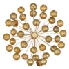 Metal Starburst Wall Decor With Orb Detailing Gold - CosmoLiving By Cosmopolitan