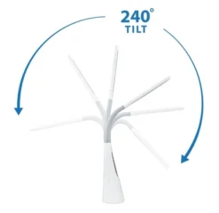 Mount-It! Turcom AirLight Ultrabright LED Desk Lamp With Bladeless Three Speeds Fan Panel | White -Home Decor Shop GUEST 439d0be8 2cd8 4bb3 8167 fdd9636cb108