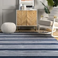 NuLOOM Rowen Striped Cotton Tassel Area Rug 21 NuLOOM Rowen Striped Cotton Tassel Area Rug -Home Decor Shop GUEST 459ebd92 f725 46ee b3c7 75f4ce473b0b