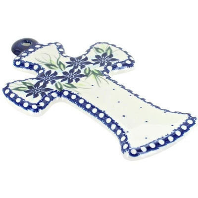 Blue Rose Polish Pottery 47 Vena Cross 17 Blue Rose Polish Pottery 47 Vena Cross - Image 17