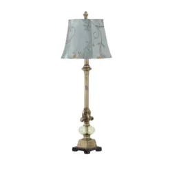 Polystone Buffet Lamp With Tapered Shade Gold - Olivia & May -Home Decor Shop GUEST 4775712f bc94 4a58 baa9 ad1371a0d4b7