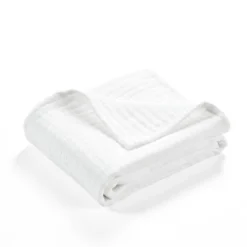 50"x60" Solid Kantha Pick Stitched Yarn Dyed Cotton Woven Throw Blanket - Lush Décor -Home Decor Shop GUEST 4796a29e db0d 42f6 bbc6 409bbc82ffd8