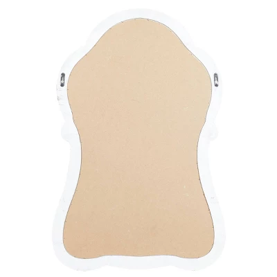 Wood Sign Arched Wall Decor With Chalkboard White - Olivia & May 6 Wood Sign Arched Wall Decor With Chalkboard White - Olivia & May - Image 6