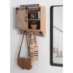 18" X 8" X 20" Decorative Farmhouse Cabinet - Kate & Laurel All Things Decor -Home Decor Shop GUEST 4a64f06d 3115 4e7b a2e4 b51a2bcd34cd