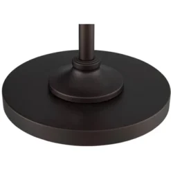 360 Lighting Kayne Rustic Farmhouse Floor Lamp Standing 61" Tall Satin Bronze Metal Downbridge Shade For Living Room Reading Bedroom Office House Home -Home Decor Shop GUEST 4b3531e6 6a7d 4bc0 8a5d e5662e8c4295