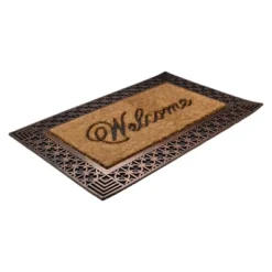 Northlight Gold And Natural Coir Rectangular "Welcome" Doormat 23" X 35" -Home Decor Shop GUEST 4bbe925c fb90 4f83 8db5 11a839a3ac16