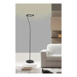 Halo Torchiere LED Floor Lamp - Ore International -Home Decor Shop GUEST 4d0b8438 4d63 49dc b317 5bacd7e54f1a