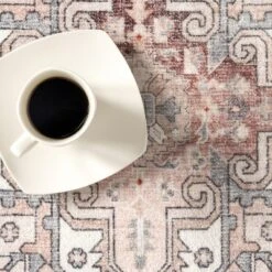 NuLOOM Lorrie Medallion Machine Washable Area Rug -Home Decor Shop GUEST 4d34a564 cac9 4323 bb7f 115489844f03