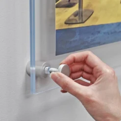 Azar Displays Floating Acrylic Wall Frame With Silver Stand Off Caps: 30" X 40" Graphic Size, Overall Frame Size: 34" X 44", 1-Pack 14 Azar Displays Floating Acrylic Wall Frame With Silver Stand Off Caps: 30" X 40" Graphic Size, Overall Frame Size: 34" X 44", 1-Pack -Home Decor Shop GUEST 4f92e87b fcb0 42ff 9d46 7d92c7825946