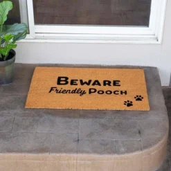 BirdRock Home Friendly Pooch Coir Front Door & Entry Doormat - 18" X 30" 13 BirdRock Home Friendly Pooch Coir Front Door & Entry Doormat - 18" X 30" -Home Decor Shop GUEST 50015c1d 6444 4e8c be81 216cc62e0548