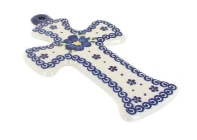 Blue Rose Polish Pottery 47 Vena Cross 7 Blue Rose Polish Pottery 47 Vena Cross - Image 7