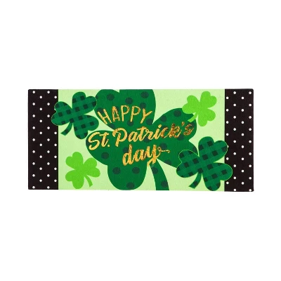 Evergreen Indoor Outdoor Doormat Bundle Set Of 5 - Frame And 4 Holiday Seasonal Inserts Valentine's Hearts Easter 4th Of July And St. Patricks 2 Evergreen Indoor Outdoor Doormat Bundle Set Of 5 - Frame And 4 Holiday Seasonal Inserts Valentine's Hearts Easter 4th Of July And St. Patricks - Image 2