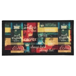 J&V TEXTILES 2-Piece Non Slip Kitchen Mat Rugs Comfort Standing Mats For Home Kitchen Entrance Door Mat (Coffee Kitchen) 8 J&V TEXTILES 2-Piece Non Slip Kitchen Mat Rugs Comfort Standing Mats For Home Kitchen Entrance Door Mat (Coffee Kitchen) -Home Decor Shop GUEST 520f9735 c6d0 4184 8bda 00410bfefe4a