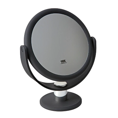 7" Vanity Rubberized 1X-10X Magnification Mirror - Home Details 3 7" Vanity Rubberized 1X-10X Magnification Mirror - Home Details - Image 3