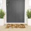 Alisa Galitsyna Woodblock Pattern Welcome Mat - Society6