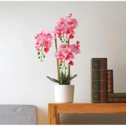 Forever Leaf Pink Orchid Artificial Plant In White Ceramic Pot, Indoor Artificial Plant For Home Decor 11 Forever Leaf Pink Orchid Artificial Plant In White Ceramic Pot, Indoor Artificial Plant For Home Decor -Home Decor Shop GUEST 54075fc6 413f 461f 97c7 f16125a6dc09