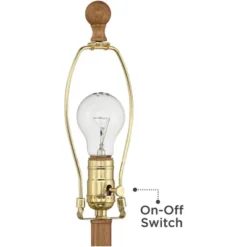 360 Lighting Ryan Modern Coastal Table Lamps 28 1/2" Tall Set Of 2 Blue Glass White Drum Shade For Bedroom Living Room Bedside Nightstand Office House -Home Decor Shop GUEST 5421f1f4 3b32 4bd8 b78c 8b70508175b2