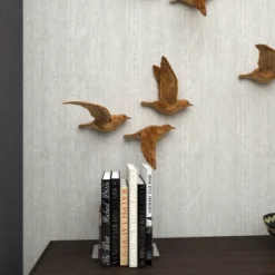 Resin Bird Metallic 3D Sculpted Wall Decor Set Of 3 Gold - Olivia & May -Home Decor Shop GUEST 5490f1b5 da15 45a2 beea 263e07ab1a52