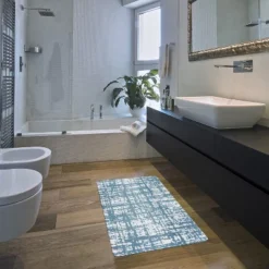 World Rug Gallery Contemporary Abstract Anti-Fatigue Standing Mat -Home Decor Shop GUEST 56cce13c 6e9b 4b1c 8ff8 2e2141455019