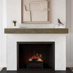 Country Living Stockbridge Floating Mantel Shelf With Distressed Accents - With Beach Sand Finish -Home Decor Shop GUEST 574fbc49 2c34 47f8 bf2a d79ae2c78be6