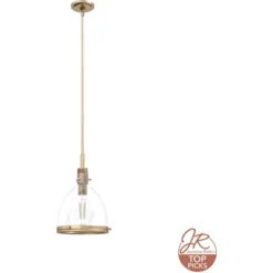 10" 1-Light Van Nuys Pendant Alturas Gold - Hunter Fan