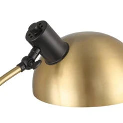 Possini Euro Design Modern Mid Century Desk Lamp 28 1/2" Tall Warm Gold Black With Dual USB Charging Ports For Bedroom Living Room Office Reading Home -Home Decor Shop GUEST 58f41584 9c74 45ad ae71 fe524e285fa0