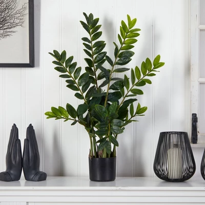 Nearly Natural 3-ft Zamioculcas Artificial Plant 1 Nearly Natural 3-ft Zamioculcas Artificial Plant