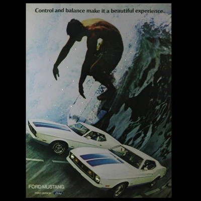 Northlight Fiber Optic And LED Lighted Ford Mustang Canvas Wall Art 15.75" X 12" 2 Northlight Fiber Optic And LED Lighted Ford Mustang Canvas Wall Art 15.75" X 12" - Image 2