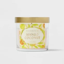Glass Jar Mango Coconut Candle - Opalhouse™ -Home Decor Shop GUEST 5fde4c7c e49f 4dd8 9155 a3e0346ab1da