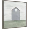 22" X 22" Rural Barn Simplicity III By Courtney Prahl Framed Canvas Wall Art Gray Wash - Amanti Art