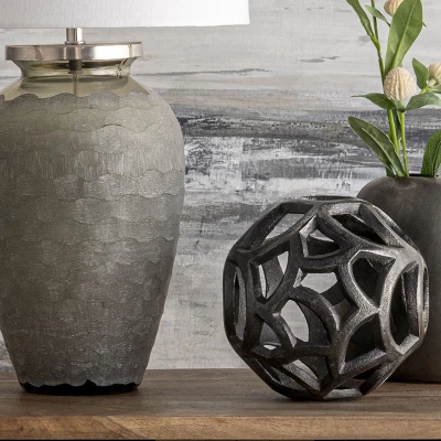 NuLOOM Napa 15" Glass Table Lamp 3 NuLOOM Napa 15" Glass Table Lamp - Image 3