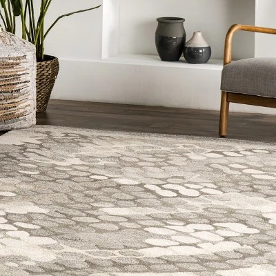 NuLOOM Jae Transitional Pebbles Wool Area Rug 8 NuLOOM Jae Transitional Pebbles Wool Area Rug - Image 8