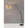 83" Broome Arc Lamp Black - Adesso
