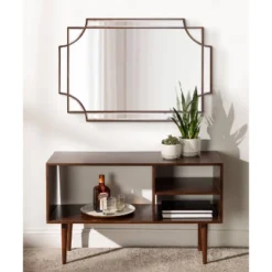 24" X 36" Minuette Decorative Framed Wall Mirror Bronze - Kate & Laurel All Things Decor -Home Decor Shop GUEST 631be9f8 cba9 46d4 9a9d b68e1e7804c5