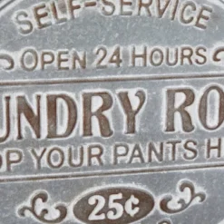 Metal Sign Laundry Room Wall Decor Gray - Olivia & May 17 Metal Sign Laundry Room Wall Decor Gray - Olivia & May -Home Decor Shop GUEST 64b8caeb 04f7 4840 a756 e0d34712408b