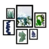 (Set Of 6) Framed Prints Gallery Wall Art Set Green Mountains By Louise Robinson - Americanflat