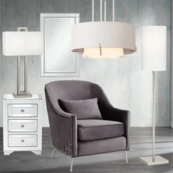 Possini Euro Design Concentric Brushed Nickel Pendant Chandelier 25" Wide Modern White Fabric Drum 4-Light For Dining Room House Foyer Kitchen Island 13 Possini Euro Design Concentric Brushed Nickel Pendant Chandelier 25" Wide Modern White Fabric Drum 4-Light For Dining Room House Foyer Kitchen Island -Home Decor Shop GUEST 66d9ba0e 4c64 4047 86d2 6dca93c49a1a