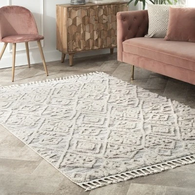 NuLOOM Diamond Shaggy Deja Area Rug 1 NuLOOM Diamond Shaggy Deja Area Rug